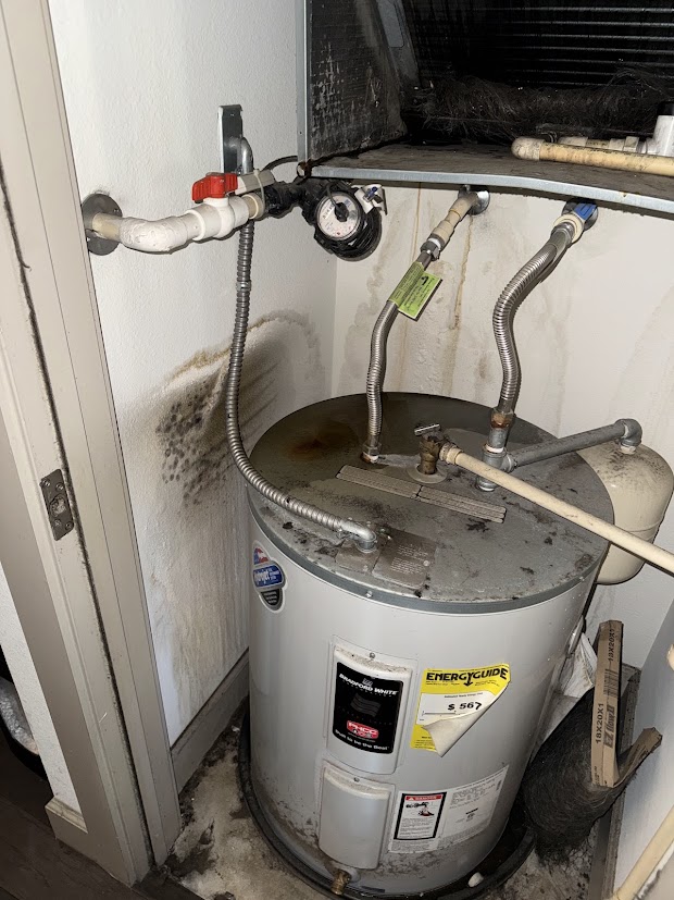 water heater leakage dreamland villa mesa az